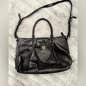 EUC MCM Leather Bag